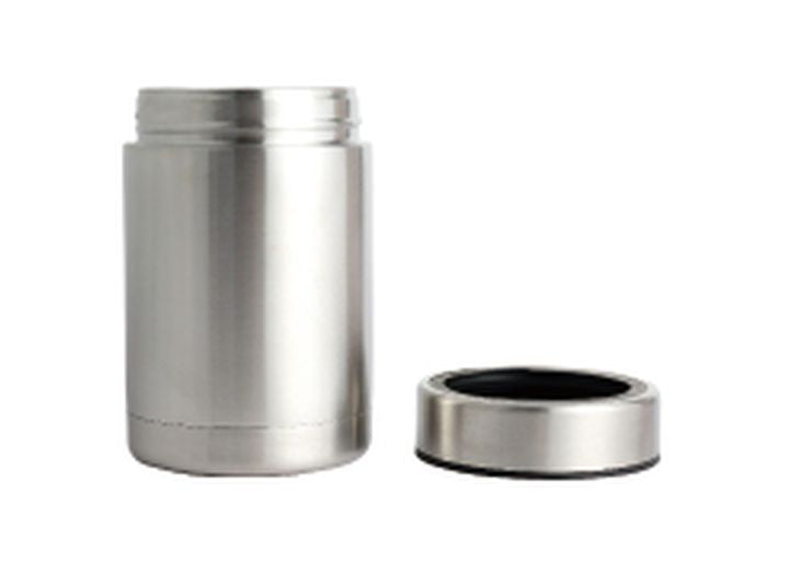 Stainless Steel Double Wall Screw-Top Can Cooler