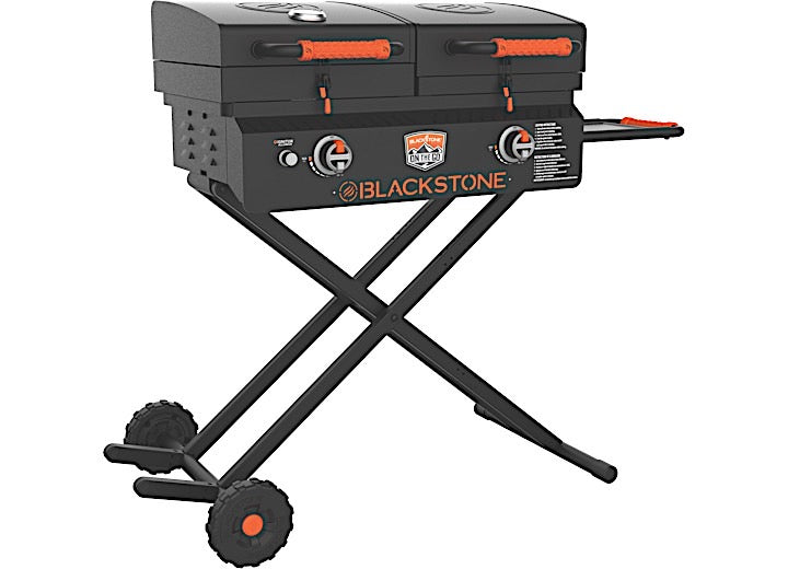 Portable Griddle and Grill Combo - Scissor Leg Tailgater