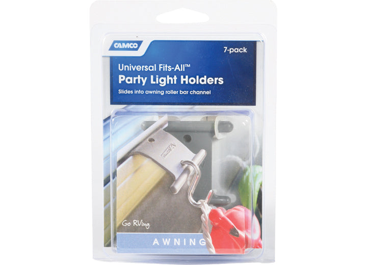 Universal Party Light Holder Set - Gray (7-Pack)