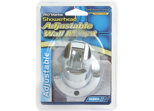Adjustable Chrome Shower Head Mount