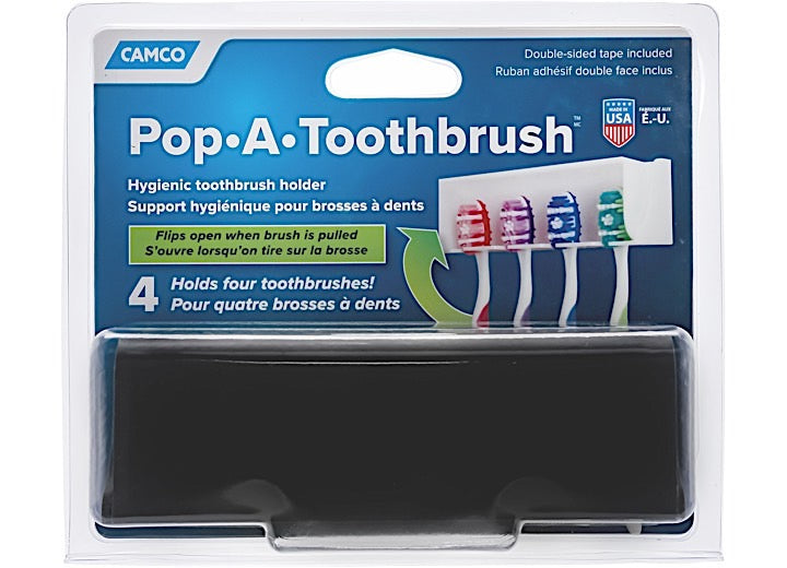 Pop-A-Toothbrush Four Brush Holder