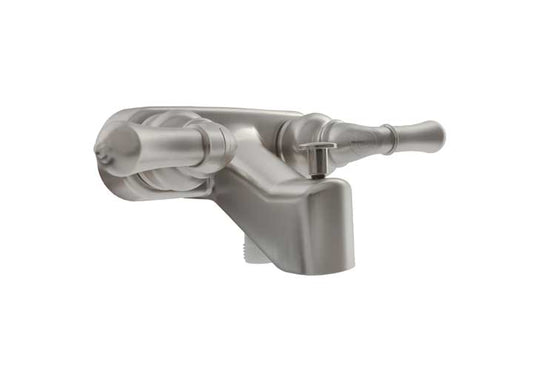 Brushed Satin Nickel RV Tub & Shower Diverter Faucet