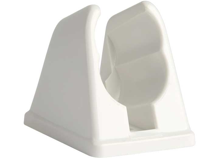 White Handheld Shower Wand Bracket