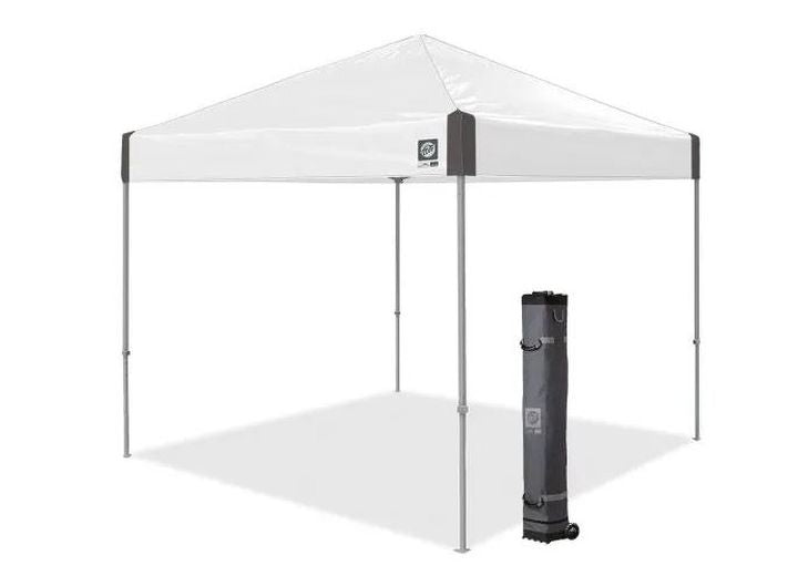E-Z UP Ambassador 10x10 Shelter - White Slate