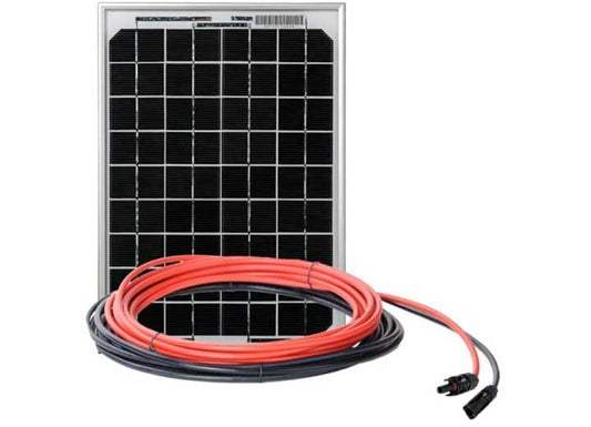 10W Solar Kit - Easy & Controller-Free