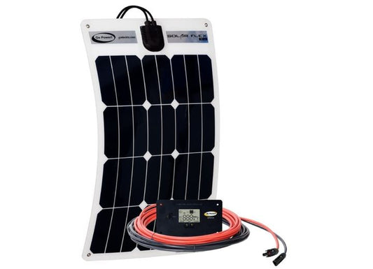 35 Watt Flexible Solar Kit with 10 Amp Controller