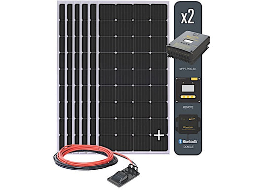Solar Power Kit with 60A MPPT Controller - 1140W