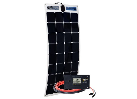 FlexiPower 110: Flexible Solar Panel Kit with Controller