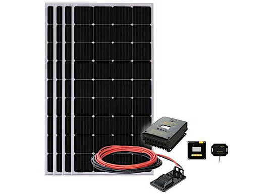 800W Solar Kit with Triple 30A MPPT Controllers