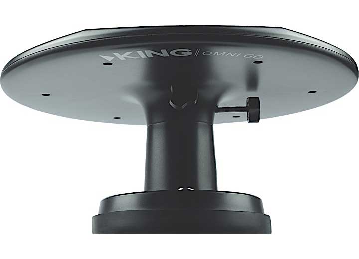 360-Degree Reception Antenna with Tripod Mount in Black