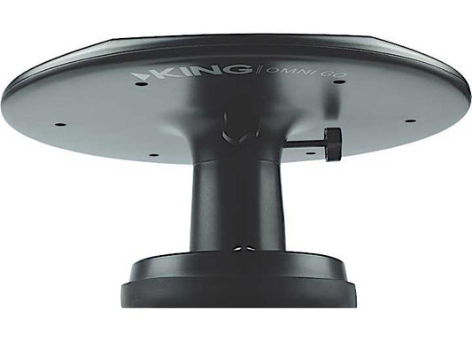 360-Degree Reception Antenna with Tripod Mount in Black