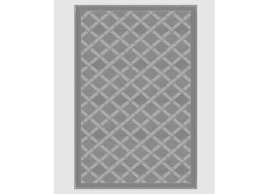 6ft x 9ft Grey All Weather Patio Mat