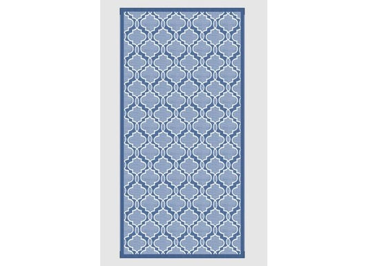 Blue All-Weather 8ft x 16ft Patio Mat