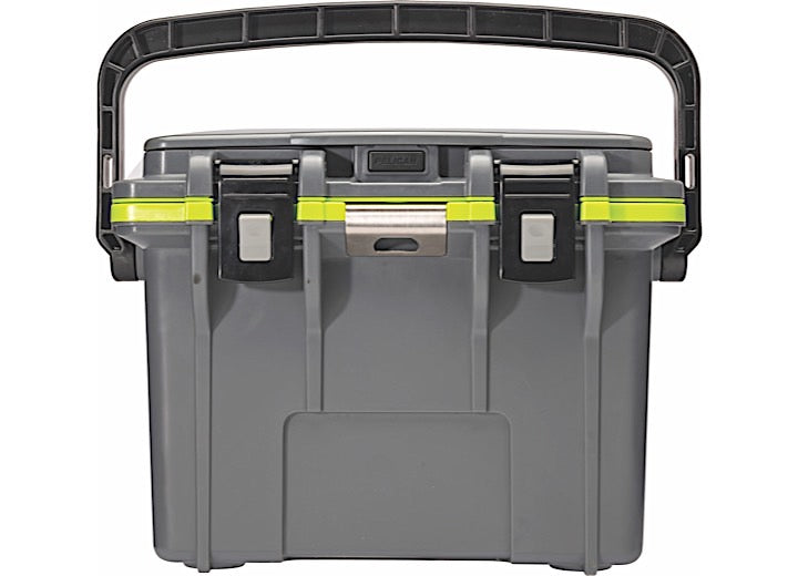 Elite 14QT Dual Color Cooler - Dark Gray/Emerald Green