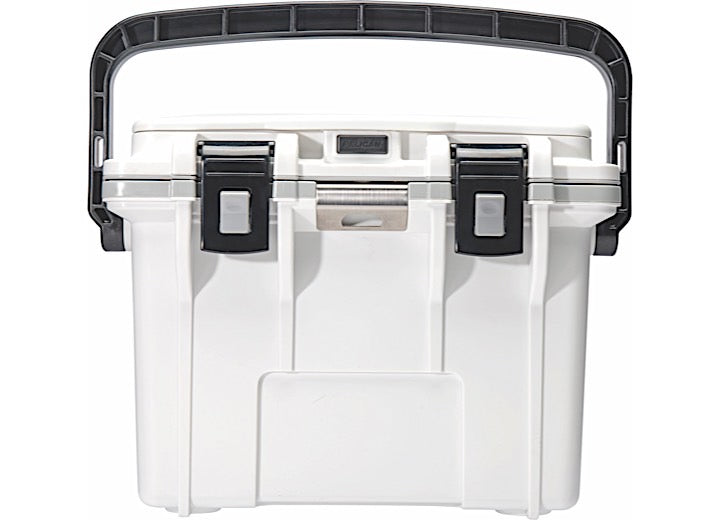 14 Quart Elite Cooler in White/Gray