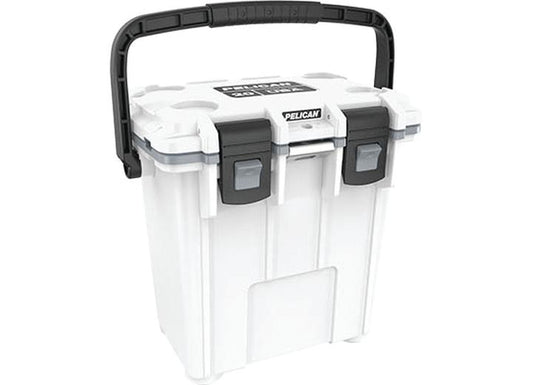 20 Quart Elite Cooler in White and Gray Color