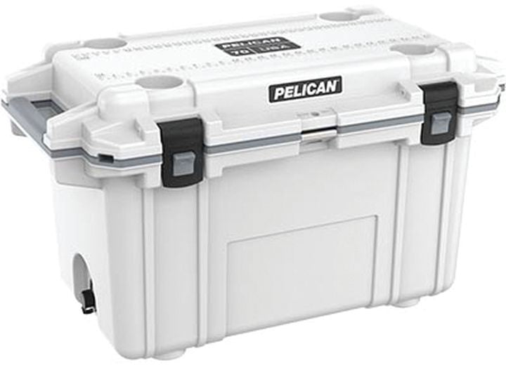 Elite 70QT White/Grey Camping Cooler