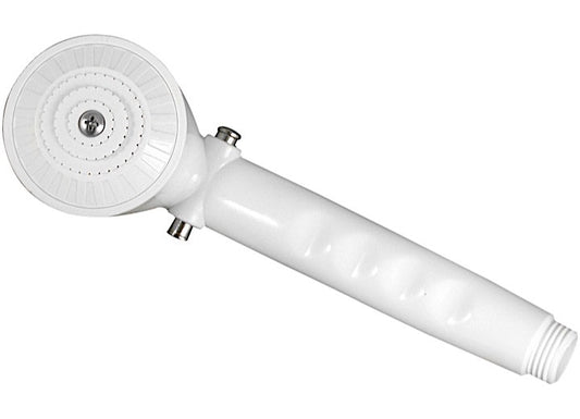 Portable Handheld Shower Head for Outdoor Shower Box - White