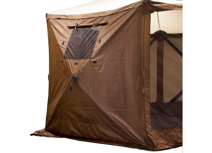 2 Pack Brown Wind Panels with Windows