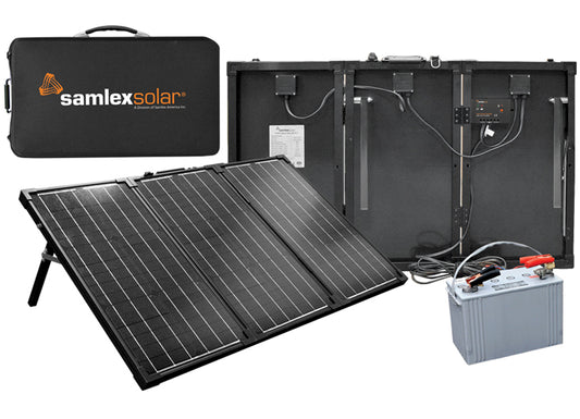 SunCharge Portable Solar Charging Kit, 90 Watts