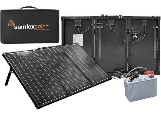 SunSage Portable Solar Panel Kit - 135 Watts