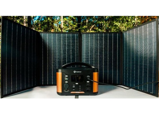 Southwire Portable Power Station 500 with 100W Solar Panel Kit