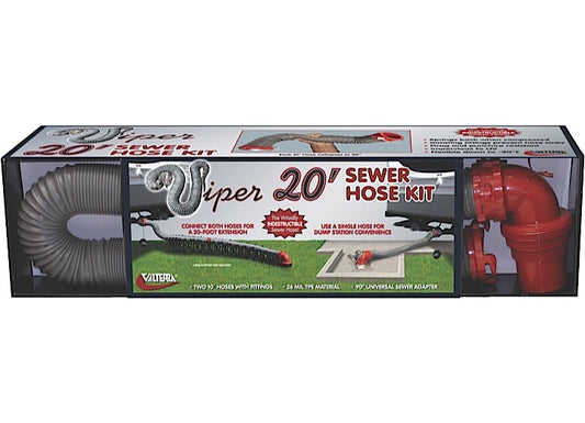 VIPER 20' Sewer Hose Kit (Boxed)